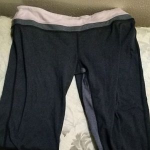 Grey Lululemon bootcut yoga pants